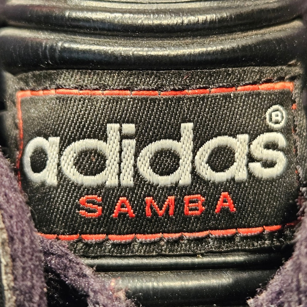 Adidas Samba Sneakers Size 6 Black White Gum Leather 038516 Low Top - Picture 3 of 8